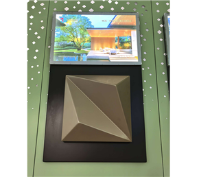 Shaped aluminum veneer